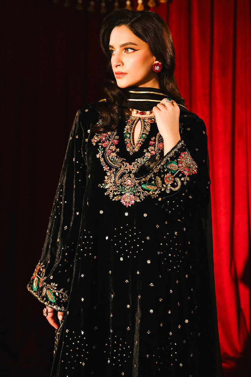 Ansab Jahangir | So Hot Luxury Velvets | Derya - House Of Hania