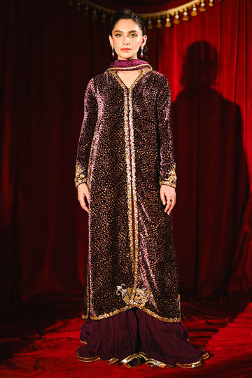 Ansab Jahangir | So Hot Luxury Velvets | Sabeen - House Of Hania