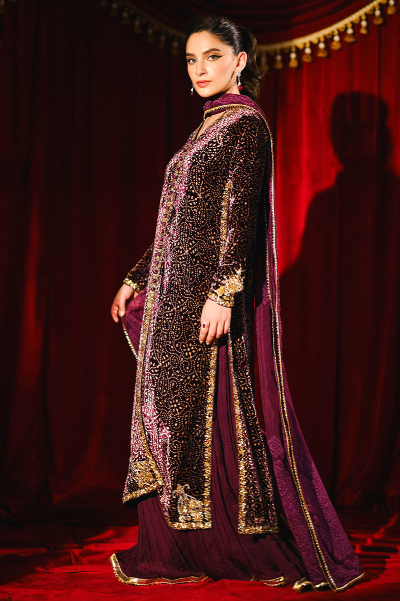 Ansab Jahangir | So Hot Luxury Velvets | Sabeen - House Of Hania