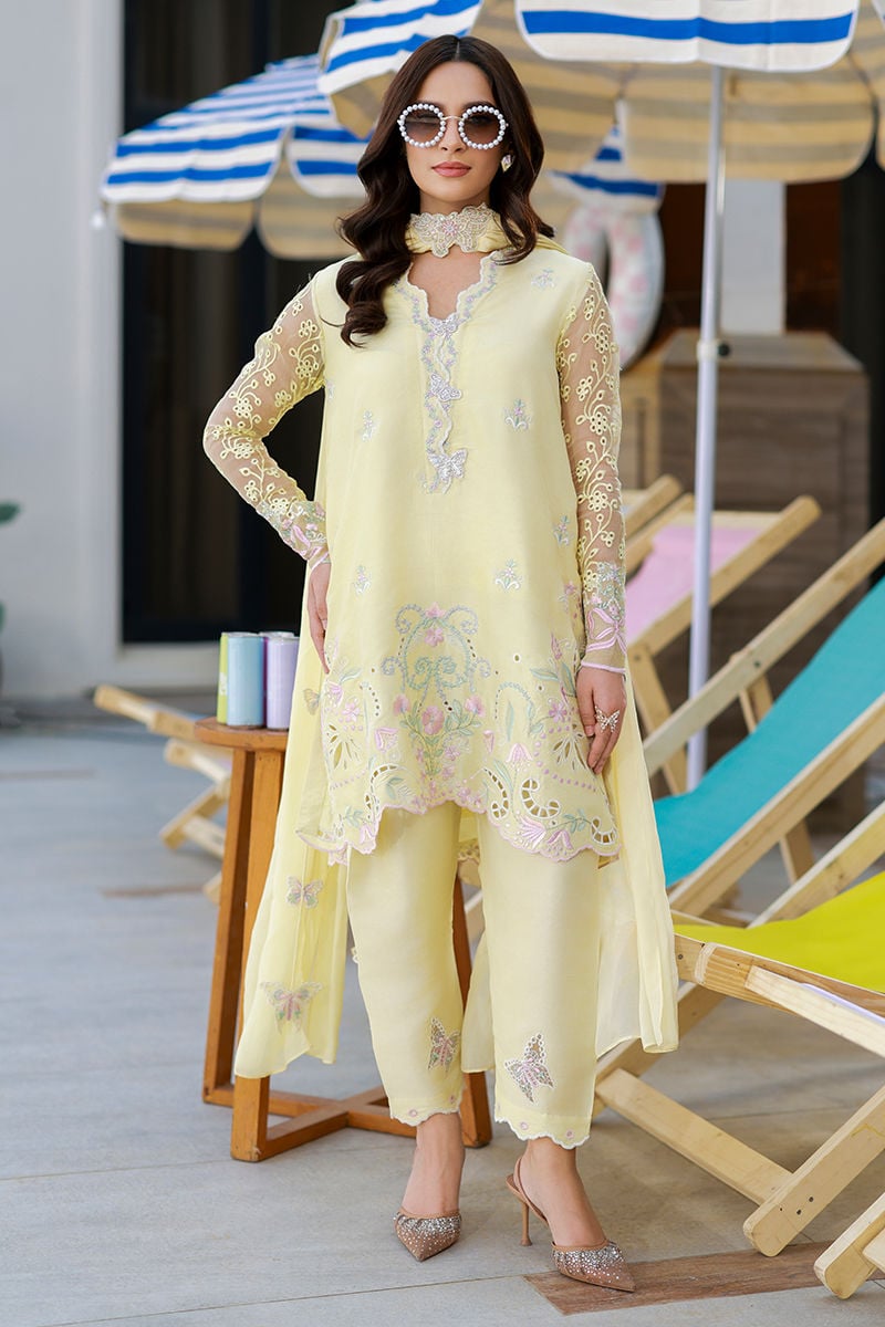 Ansab Jahangir | The Girls Eid Luxury Pret 26 | Butter Cup - House Of Hania