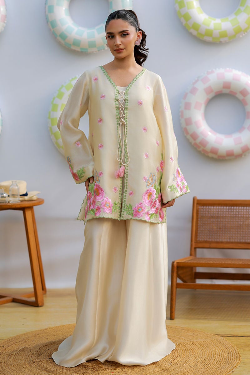 Ansab Jahangir | The Girls Eid Luxury Pret 26 | Poppy - House Of Hania