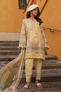 Ansab Jahangir | Zoha Luxury Lawn 25 | Mangosteen - House Of Hania