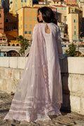 Ansab Jahangir | Zoha Luxury Lawn 25 | Pink Lady Apple - House Of Hania