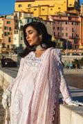 Ansab Jahangir | Zoha Luxury Lawn 25 | Pink Lady Apple - House Of Hania