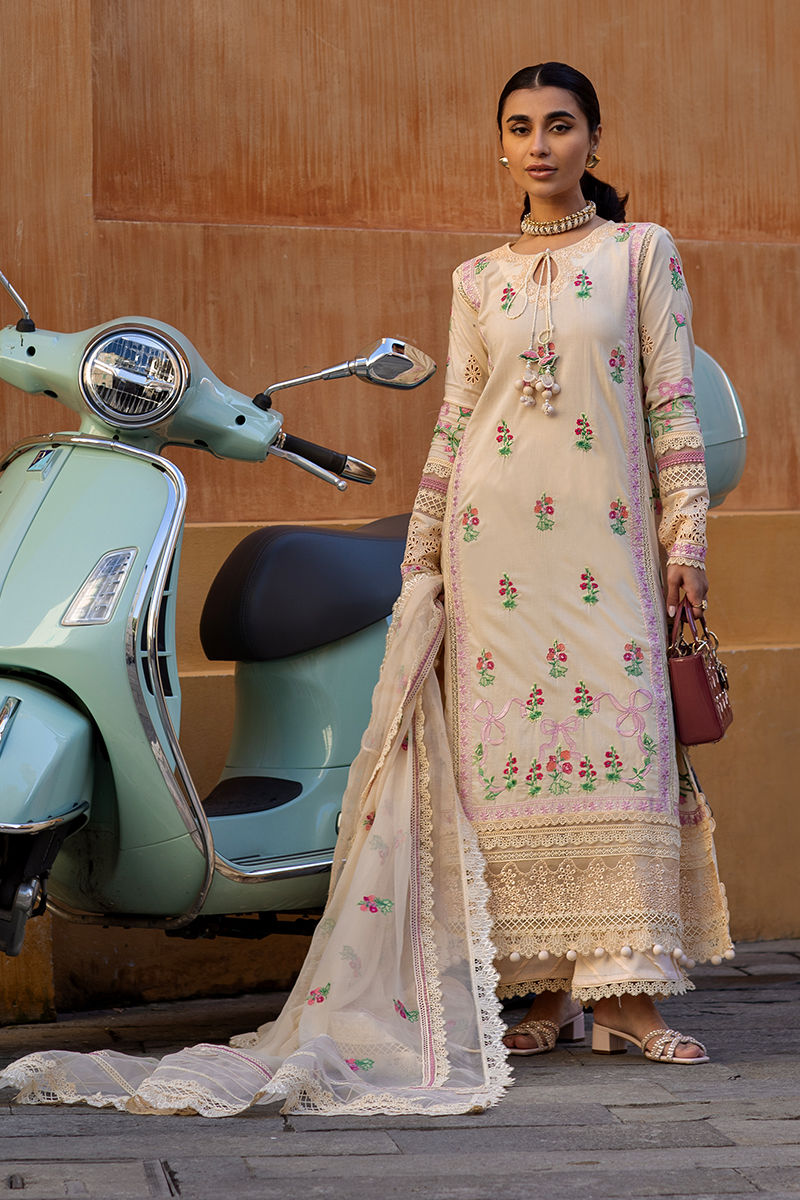 Ansab Jahangir | Zoha Luxury Lawn 25 | Rosalie - House Of Hania