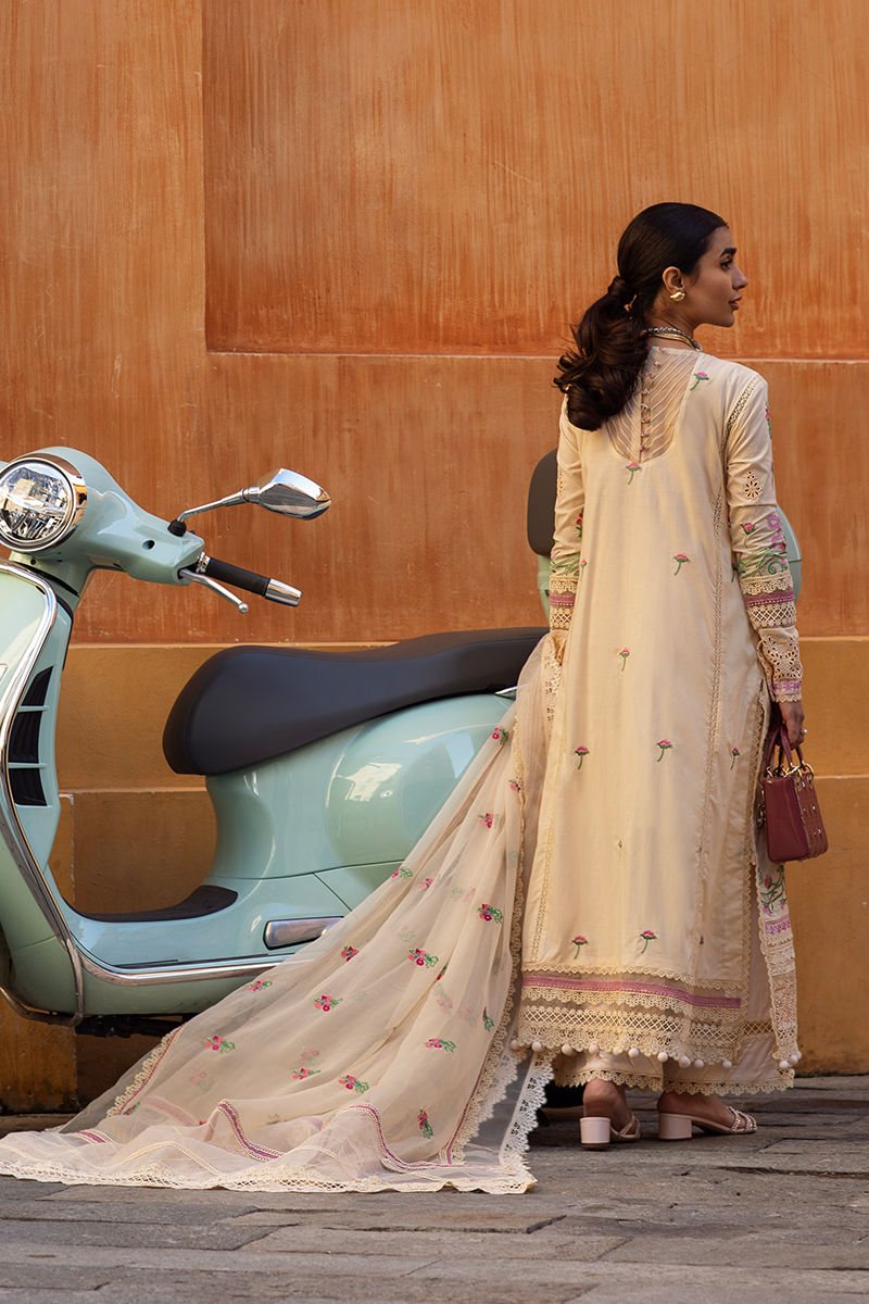 Ansab Jahangir | Zoha Luxury Lawn 25 | Rosalie - House Of Hania