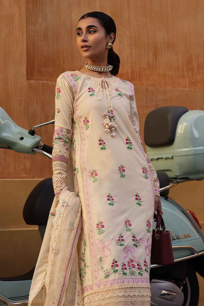 Ansab Jahangir | Zoha Luxury Lawn 25 | Rosalie - House Of Hania