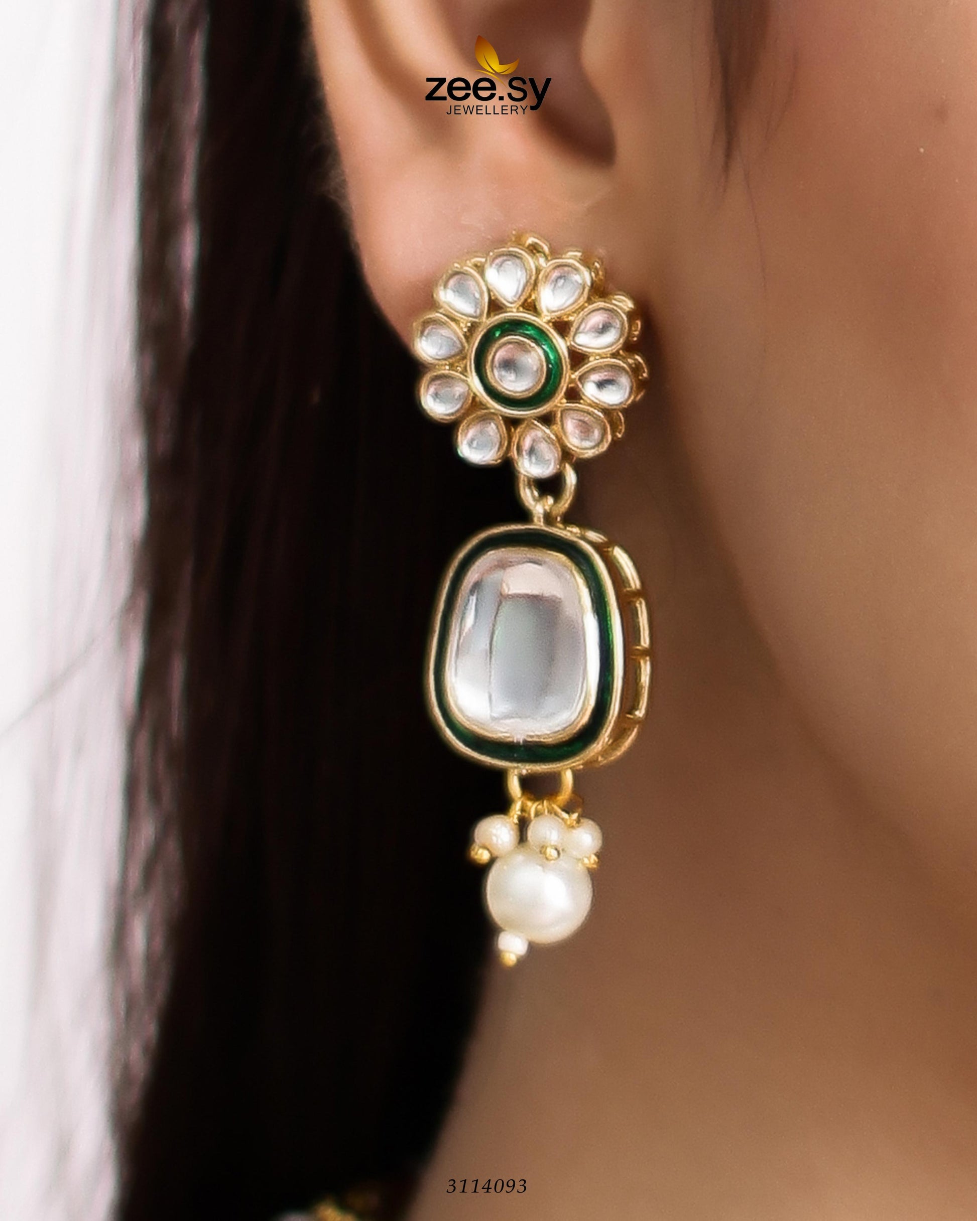 Aqsa Necklace Set - House Of Hania