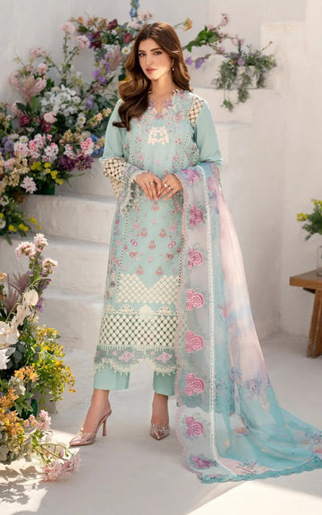 Asifa and Nabeel | Azalia Summer 25 | Bells of Ireland (AZL25-10) - House Of Hania