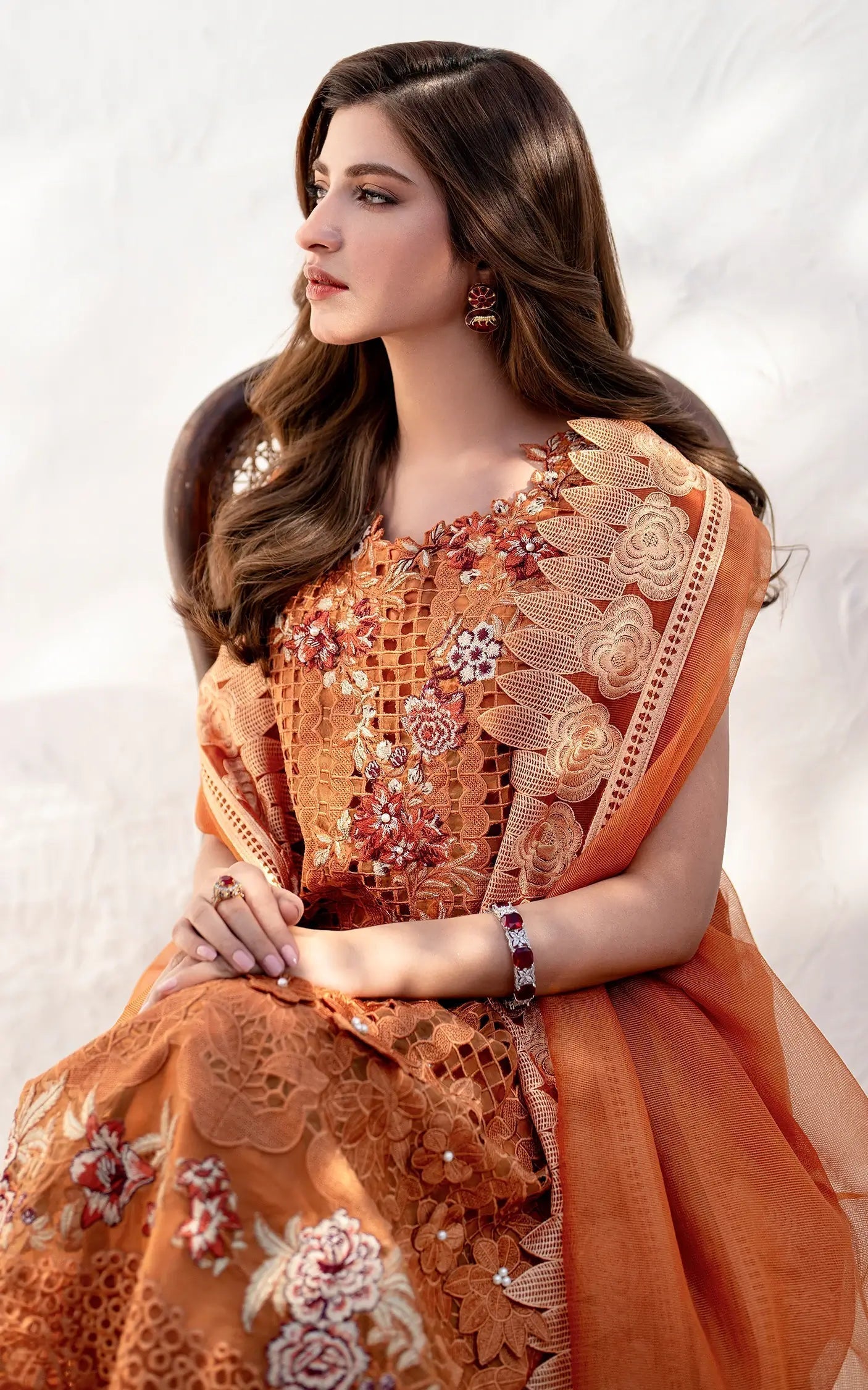 Asifa and Nabeel | Azalia Summer 25 | Day lily (AZL25-07) - House Of Hania