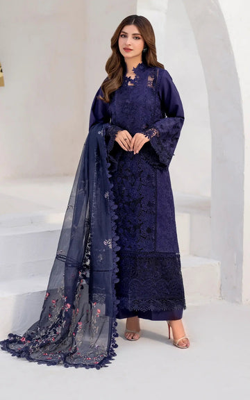 Asifa and Nabeel | Azalia Summer 25 | Nile (AZL25-08) - House Of Hania