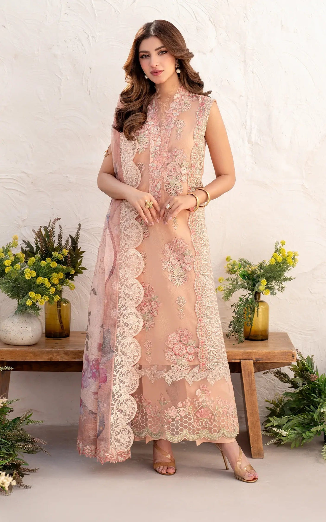 Asifa and Nabeel | Azalia Summer 25 | Peony (AZL25-01) - House Of Hania