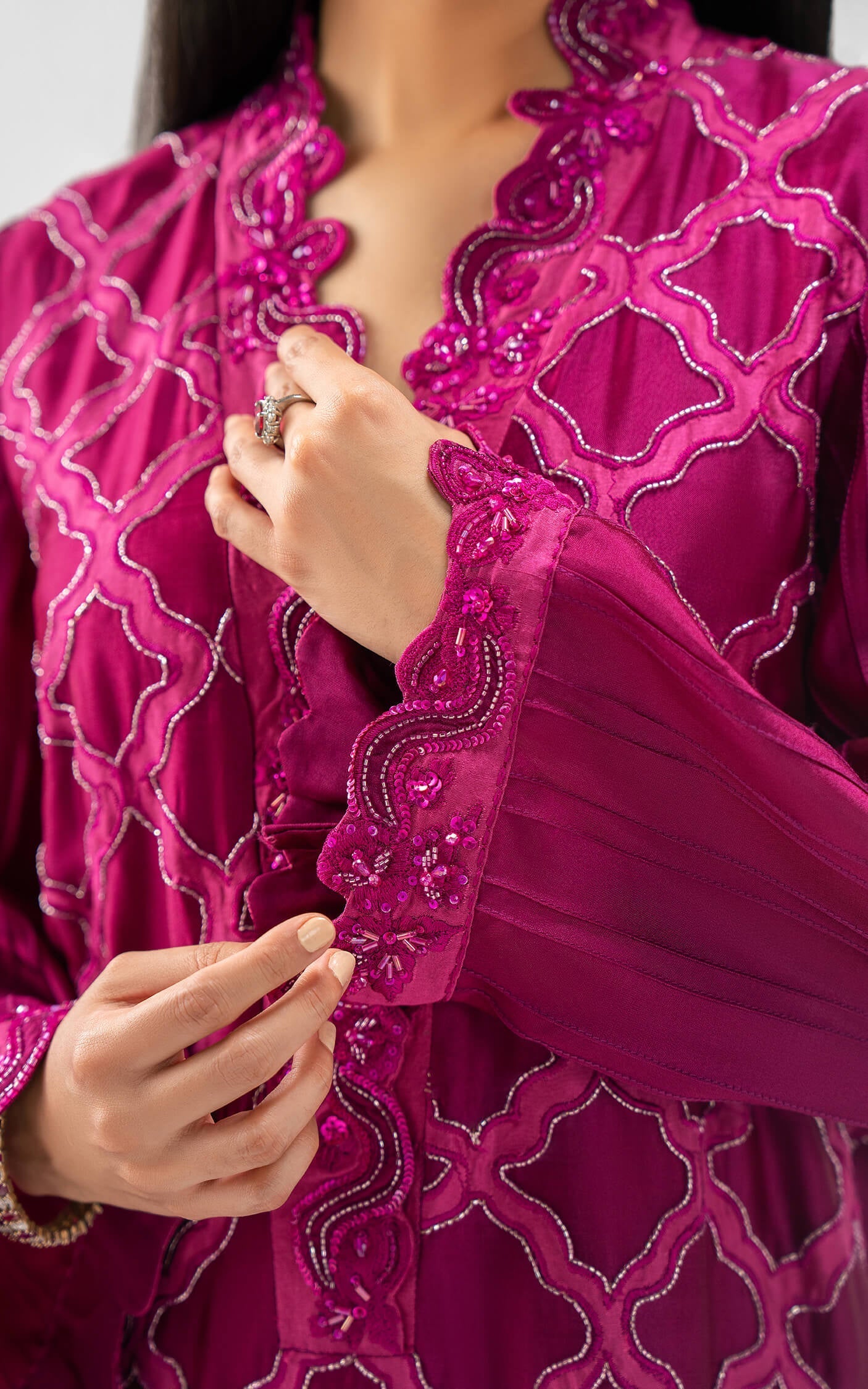 Asifa and Nabeel | Celevara | Crimson Mirage - House Of Hania