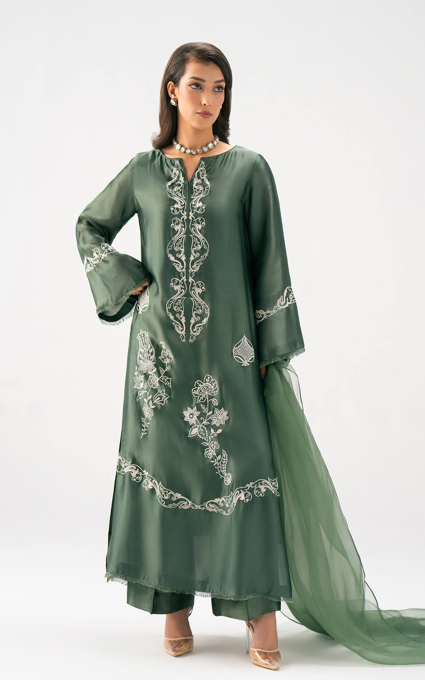 Asifa and Nabeel | Celevara | Emerald Veil - House Of Hania