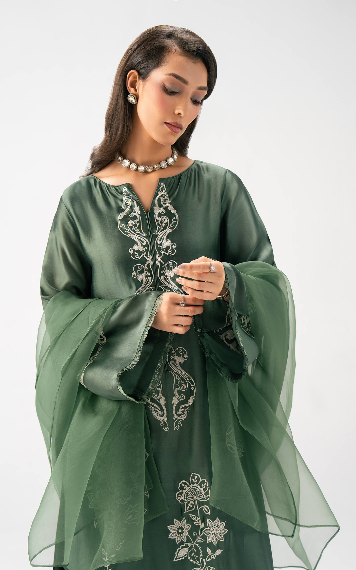 Asifa and Nabeel | Celevara | Emerald Veil - House Of Hania