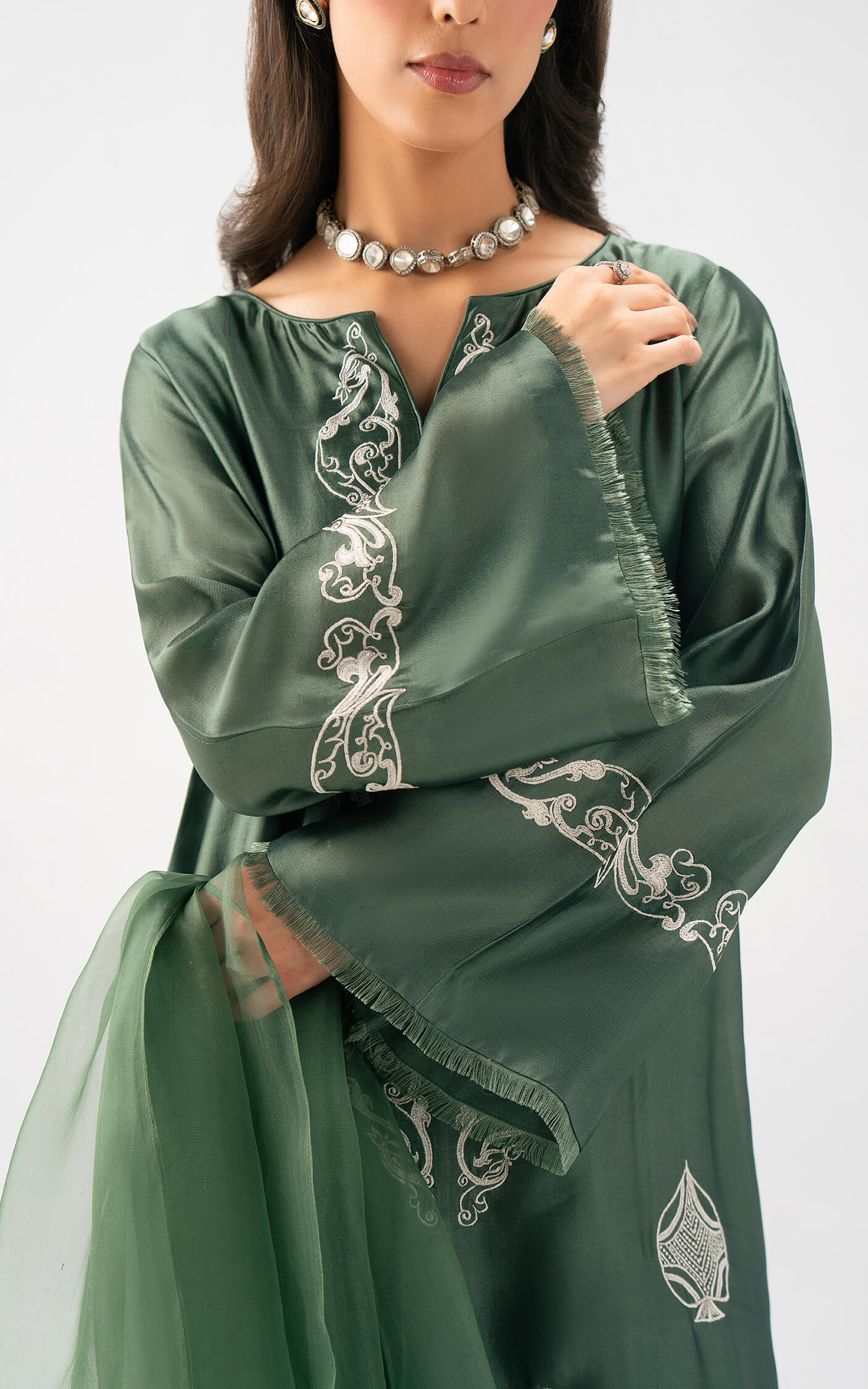 Asifa and Nabeel | Celevara | Emerald Veil - House Of Hania