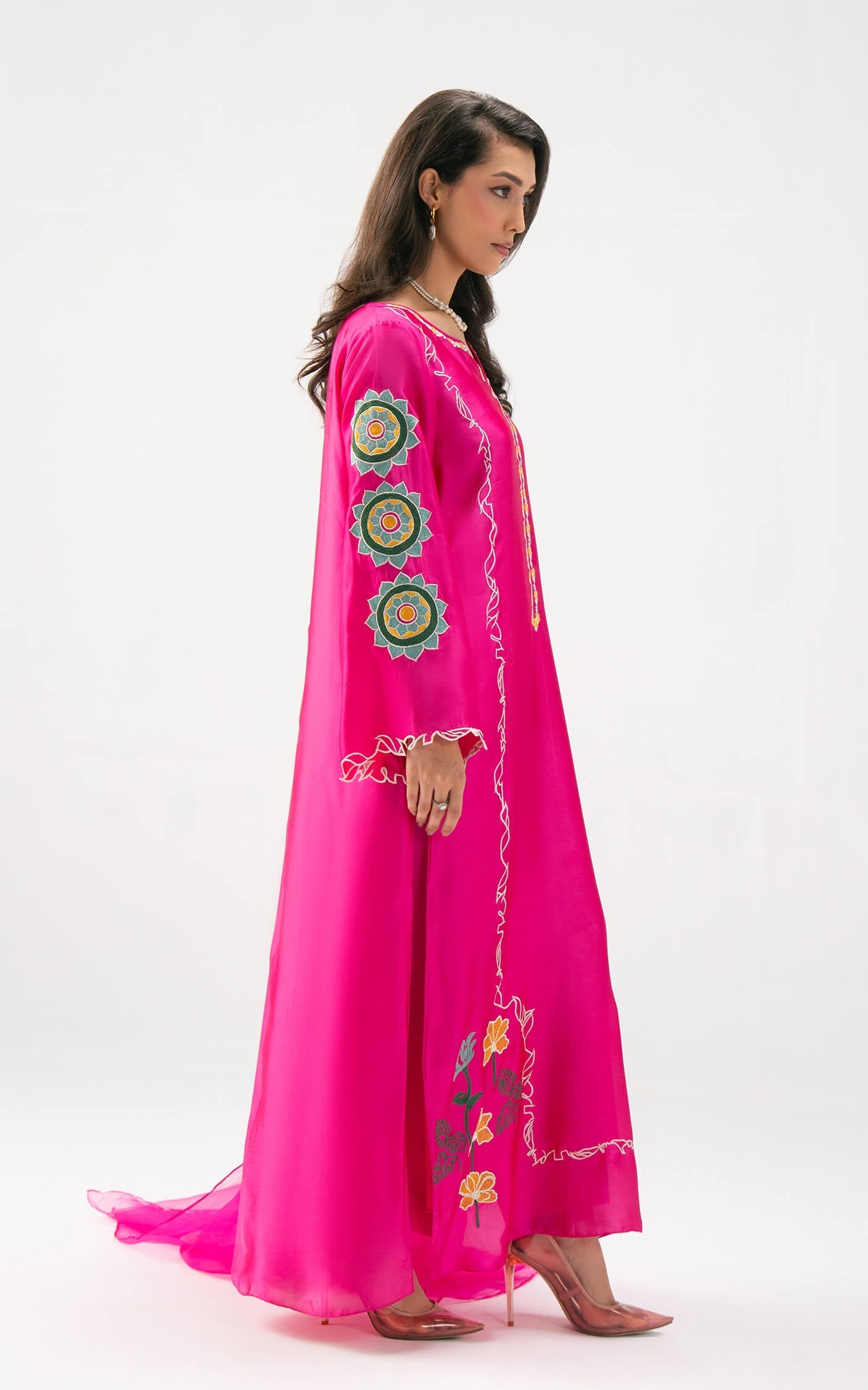 Asifa and Nabeel | Celevara | Fuchsia Flame - House Of Hania
