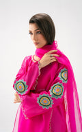 Asifa and Nabeel | Celevara | Fuchsia Flame - House Of Hania