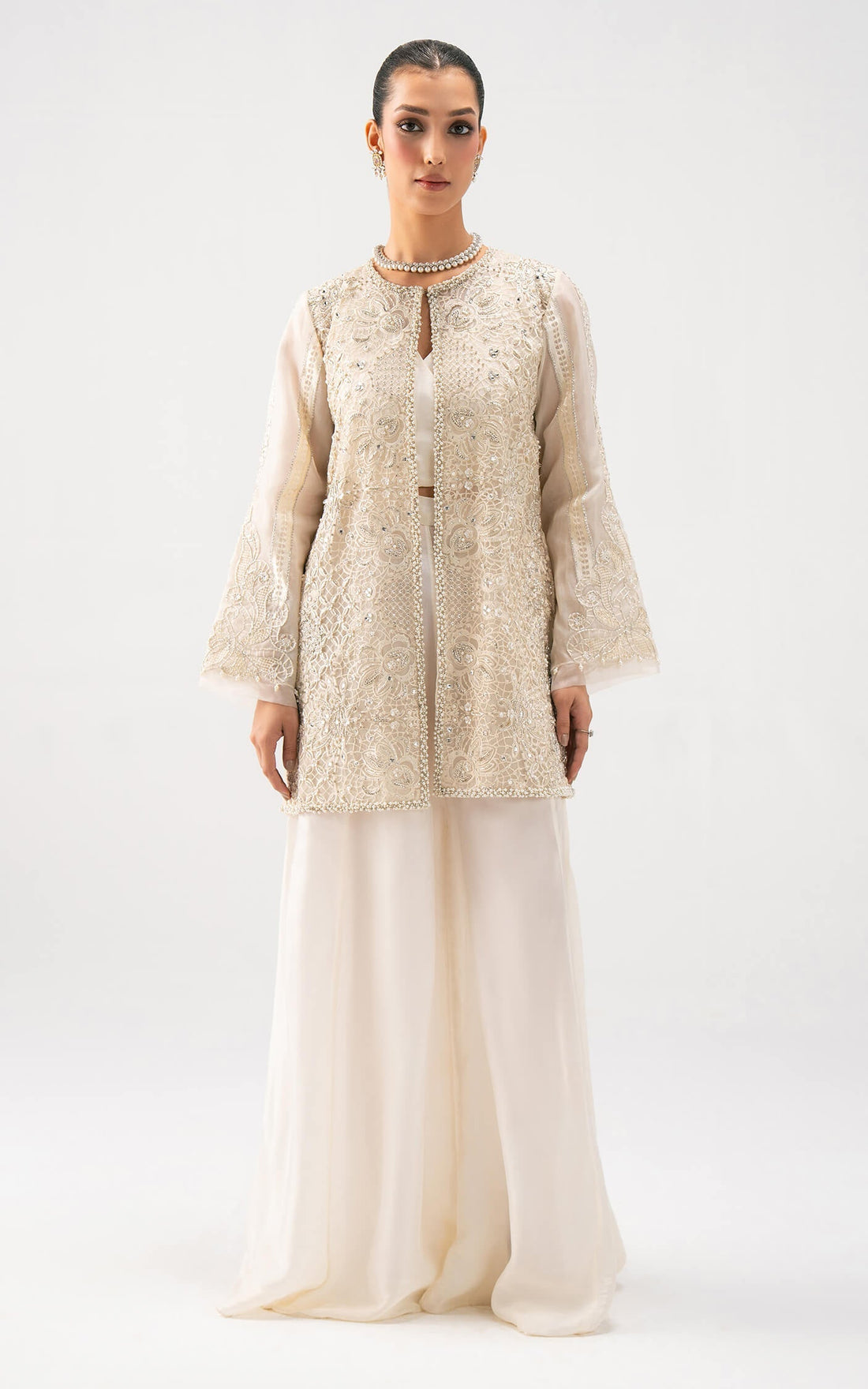 Asifa and Nabeel | Lyle Luxury Formals 25 | Ivory Élan - House Of Hania