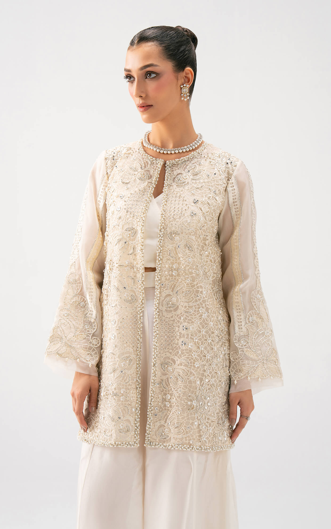 Asifa and Nabeel | Lyle Luxury Formals 25 | Ivory Élan - House Of Hania