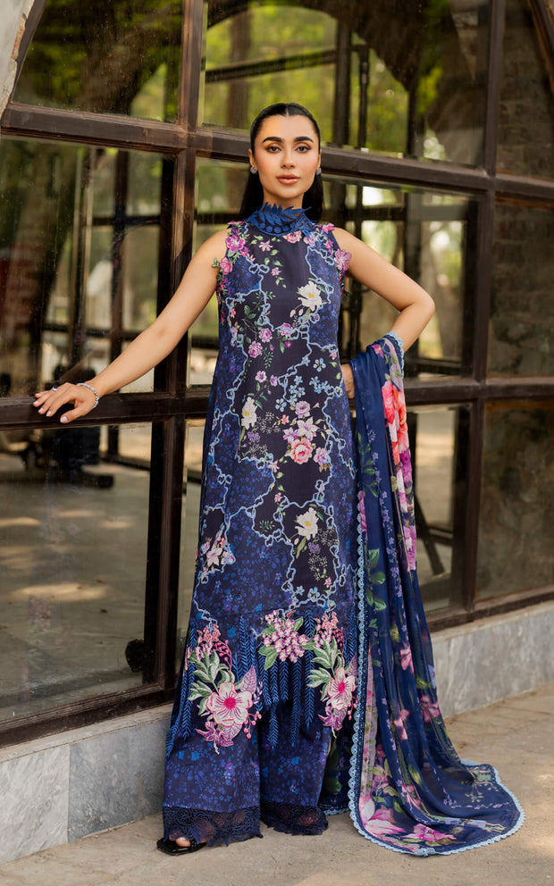 Asifa and Nabeel | Meraki SUmmer 26 | Indigo Craft MSSL-04 - House Of Hania
