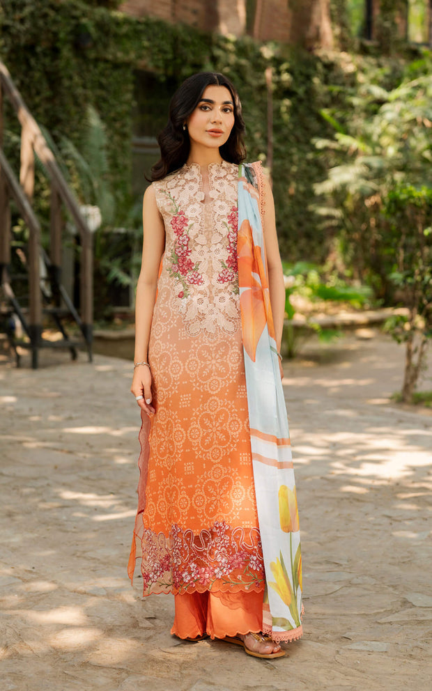 Asifa and Nabeel | Meraki SUmmer 26 | Peach Sorbet MSSL-02 - House Of Hania