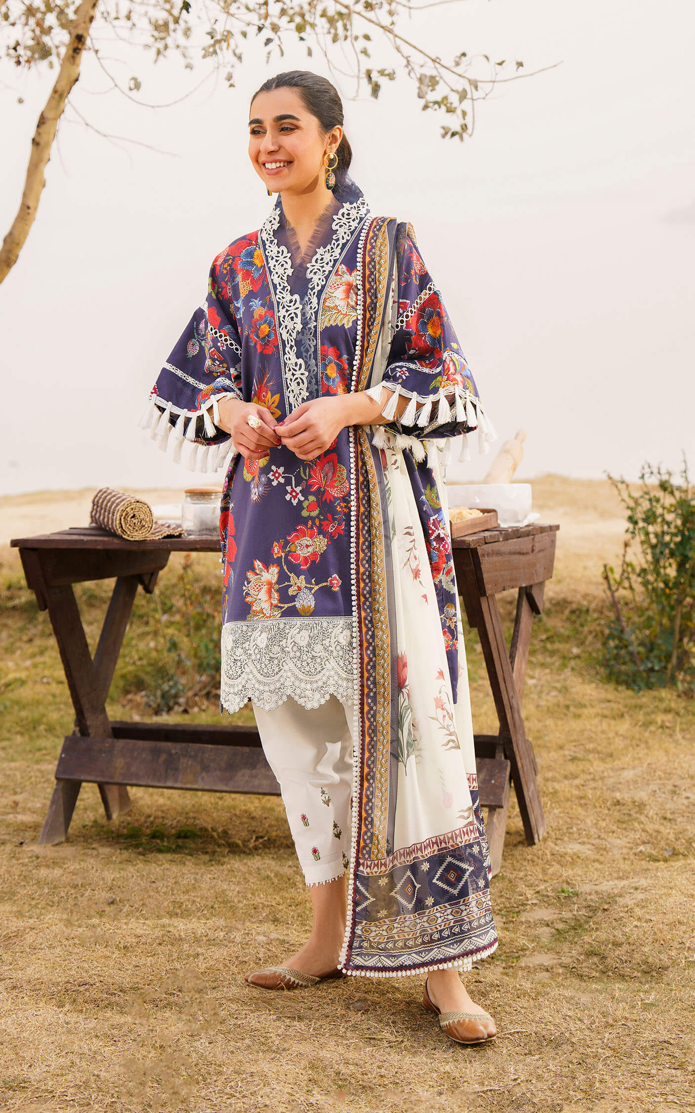 Asifa and Nabeel | Meraki Summer 24 | ALORA-U141M003 - House Of Hania