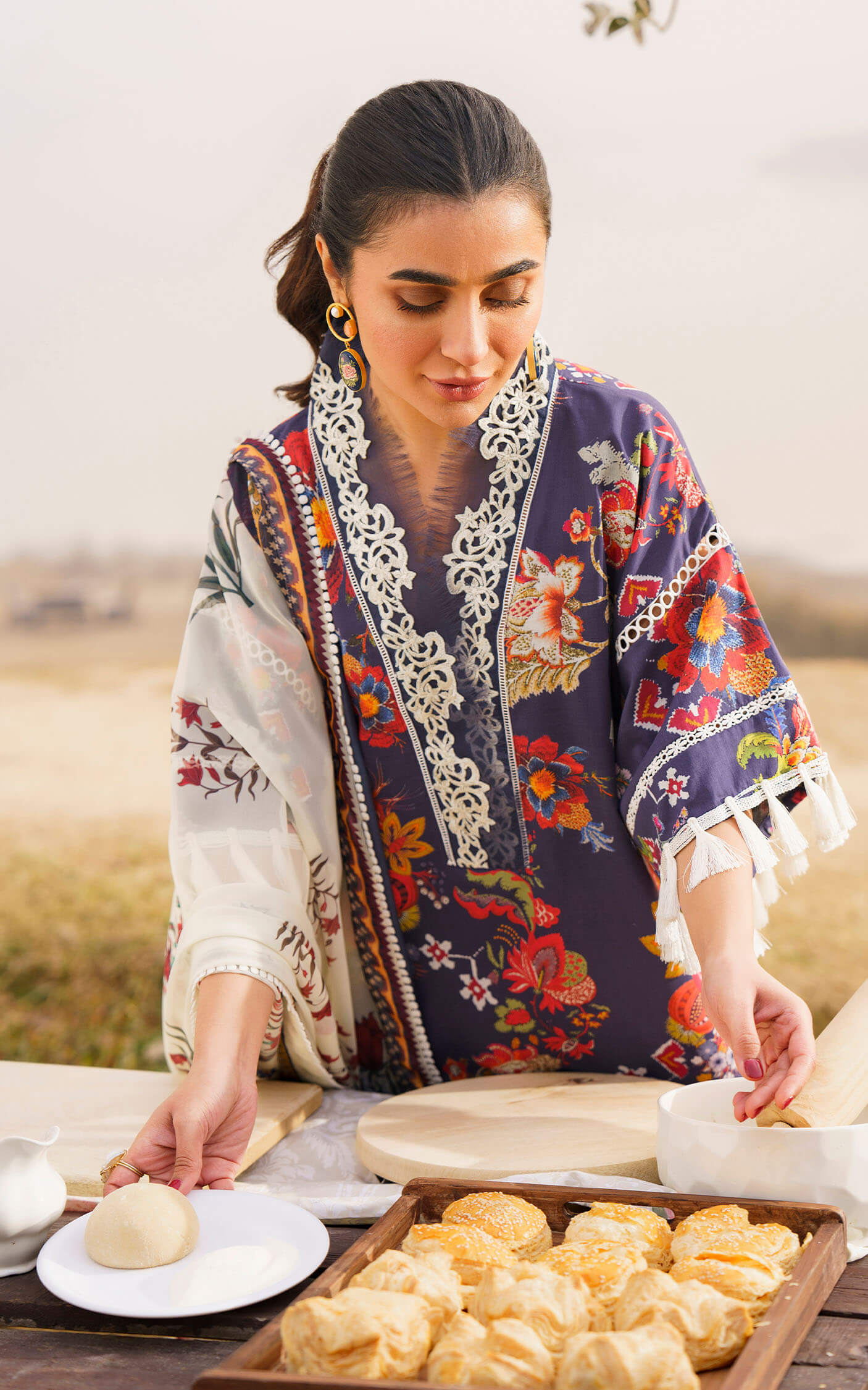 Asifa and Nabeel | Meraki Summer 24 | ALORA-U141M003 - House Of Hania