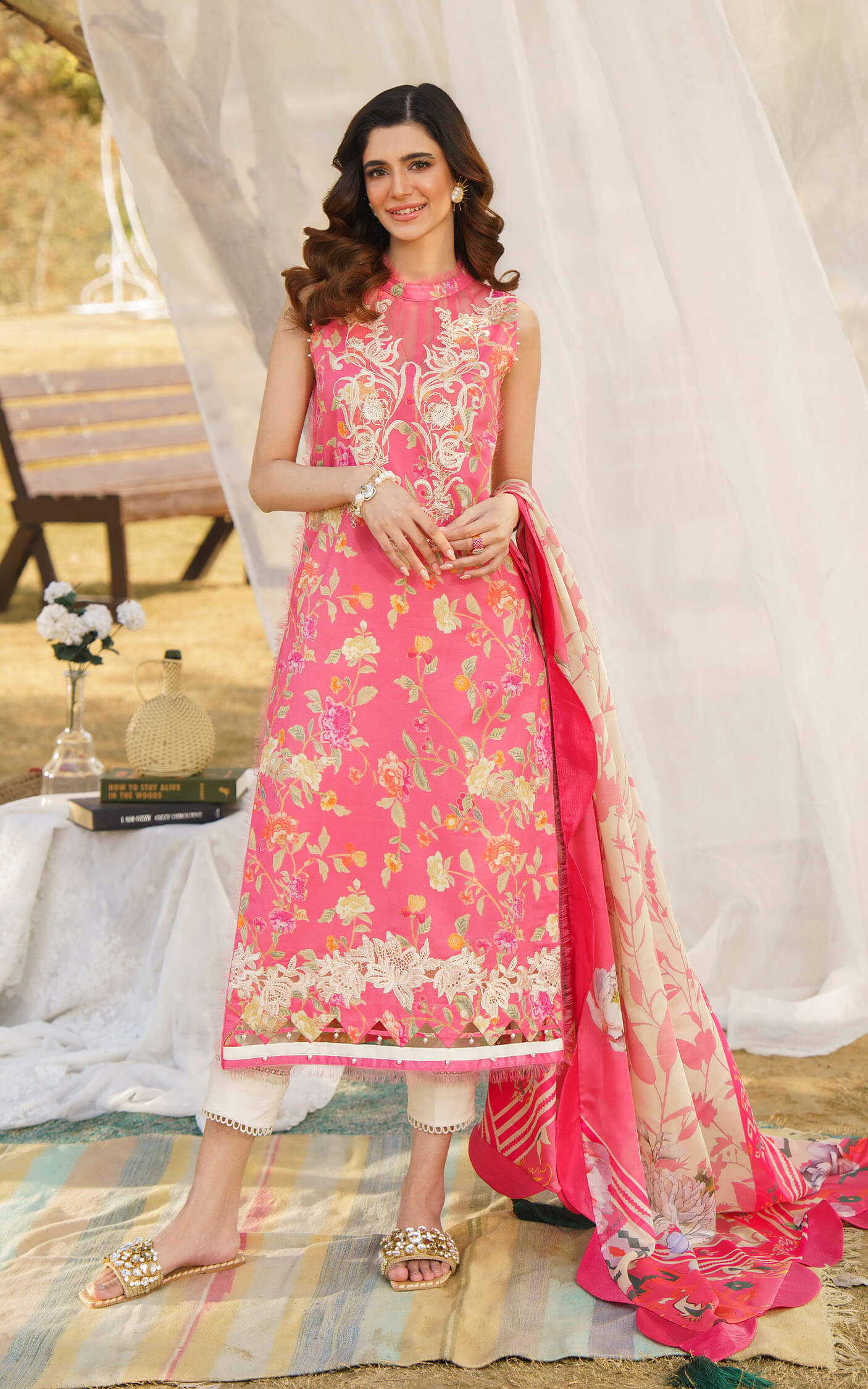 Asifa and Nabeel | Meraki Summer 24 | ANIKA-U141M012 - House Of Hania