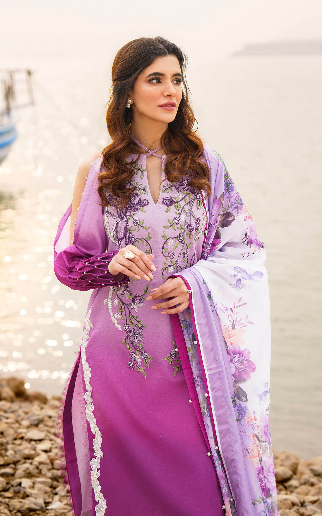 Asifa and Nabeel | Meraki Summer 24 | CALLA-U141M018 - House Of Hania