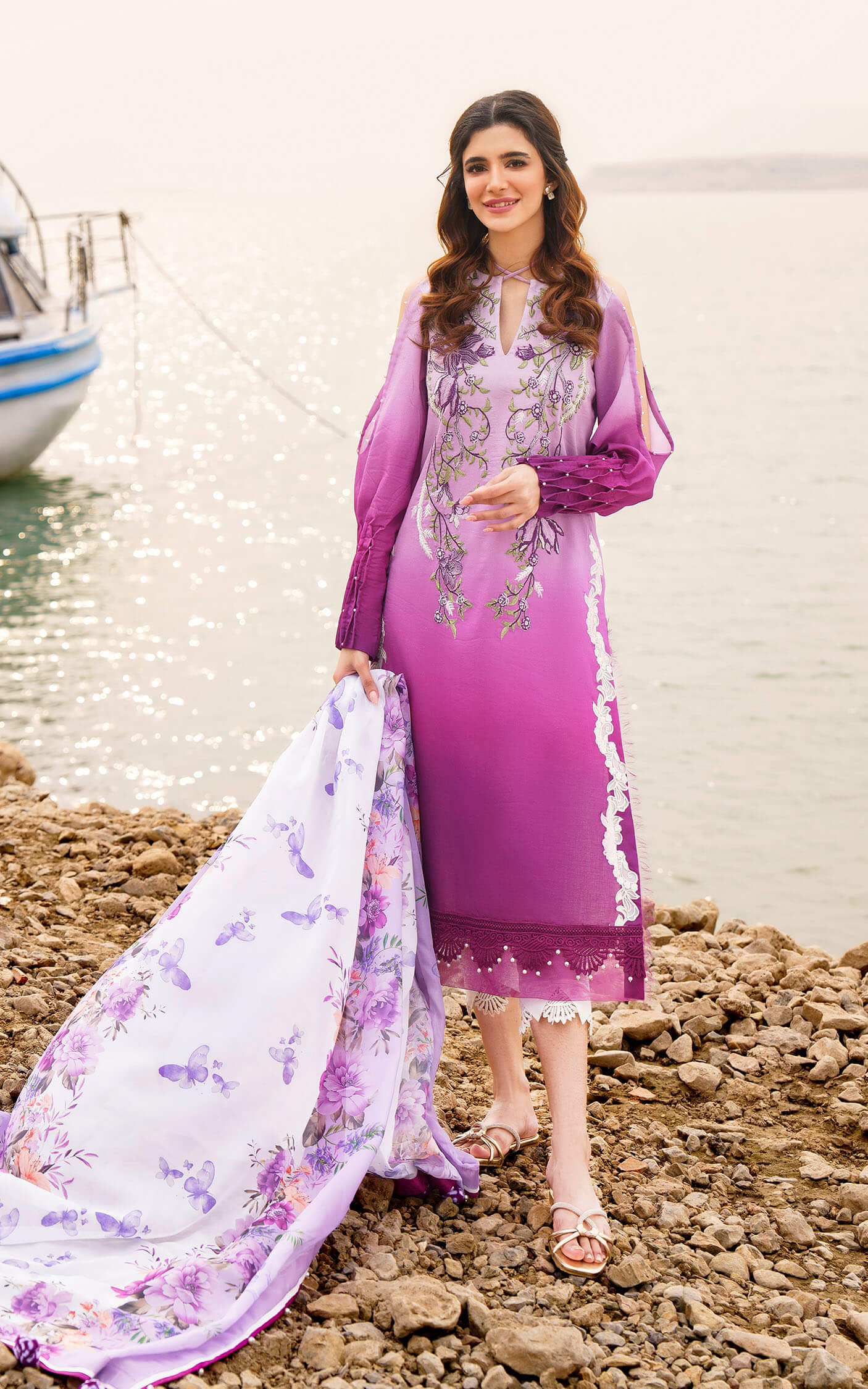 Asifa and Nabeel | Meraki Summer 24 | CALLA-U141M018 - House Of Hania