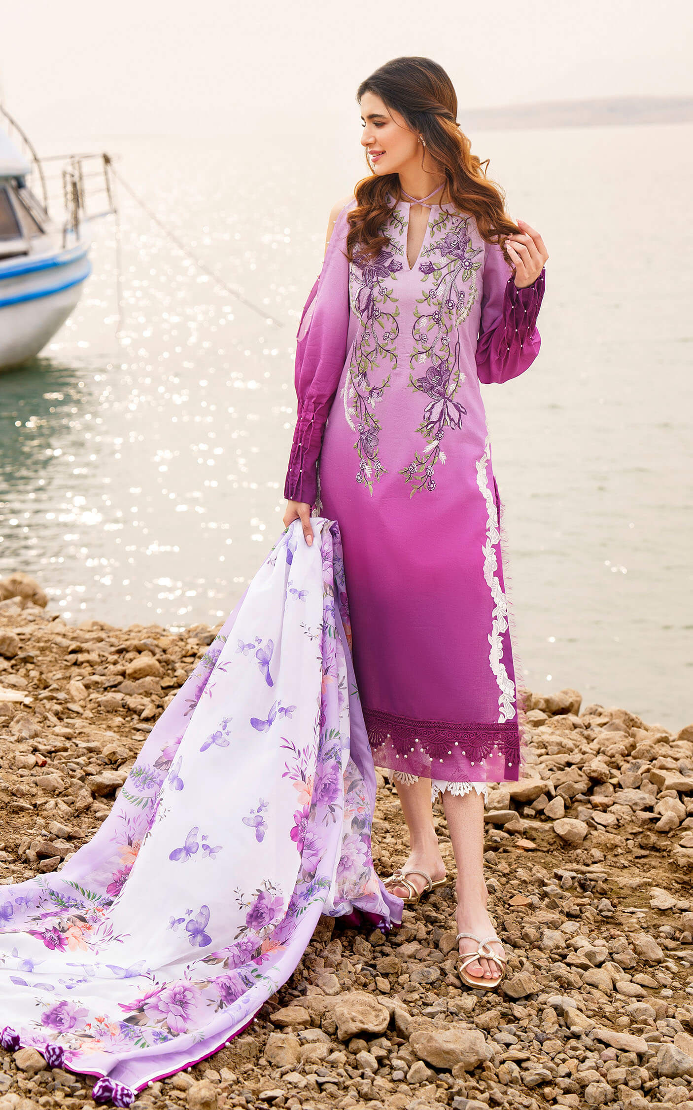 Asifa and Nabeel | Meraki Summer 24 | CALLA-U141M018 - House Of Hania