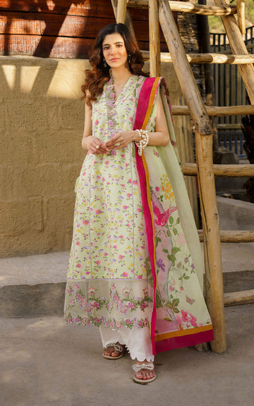 Asifa and Nabeel | Meraki Summer 24 | Chints - House Of Hania