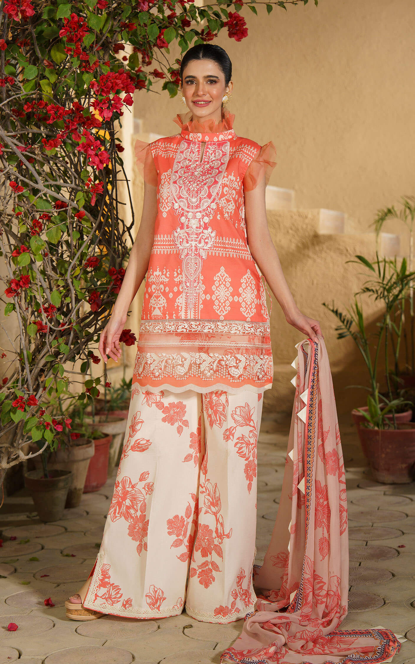 Asifa and Nabeel | Meraki Summer 24 | DAHLIA-U141M001 - House Of Hania