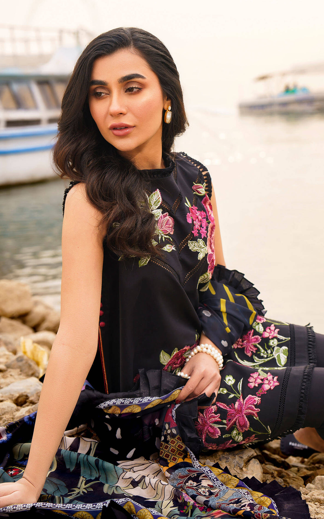Asifa and Nabeel | Meraki Summer 24 | DAPHNE-U141M019 - House Of Hania
