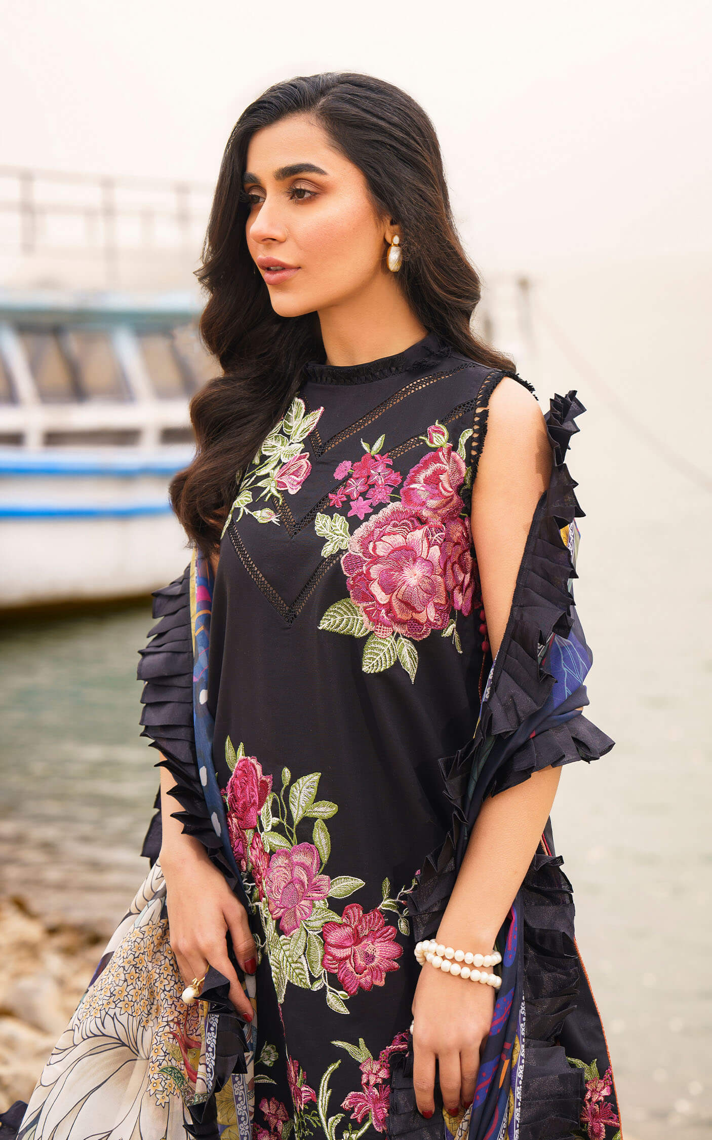 Asifa and Nabeel | Meraki Summer 24 | DAPHNE-U141M019 - House Of Hania