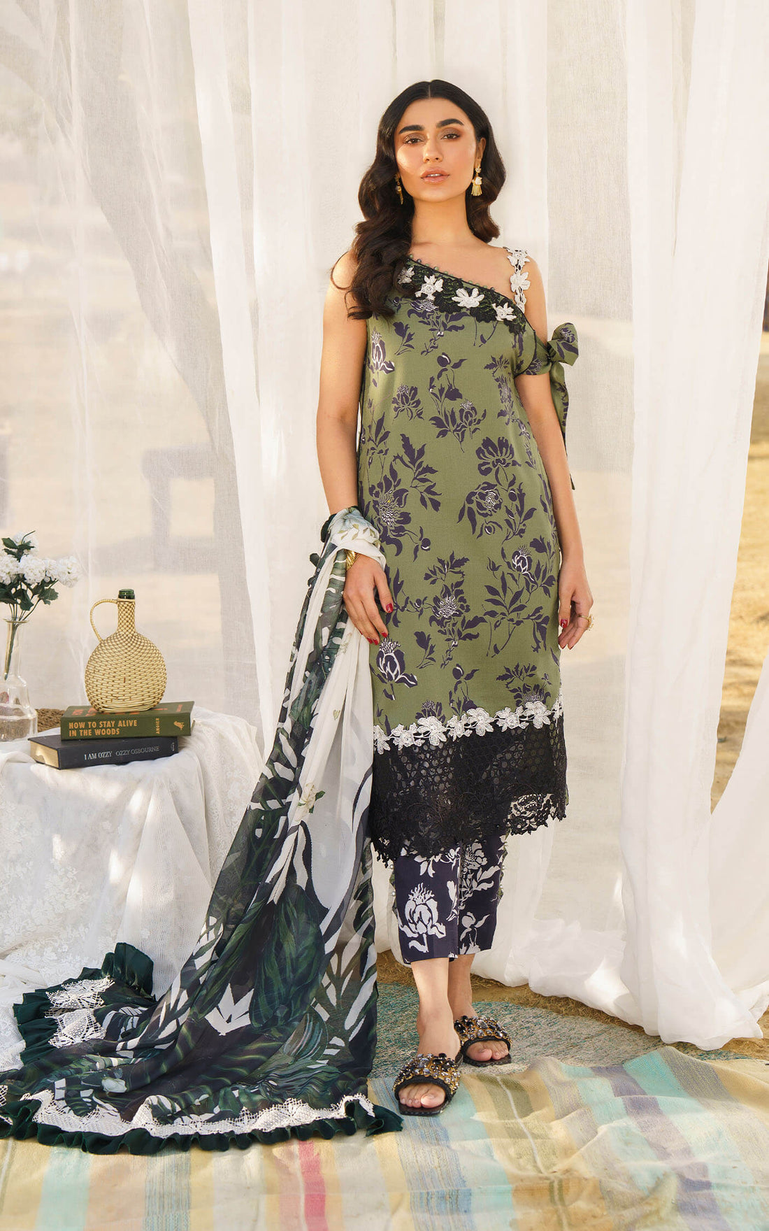 Asifa and Nabeel | Meraki Summer 24 | DARCY-U141M011 - House Of Hania