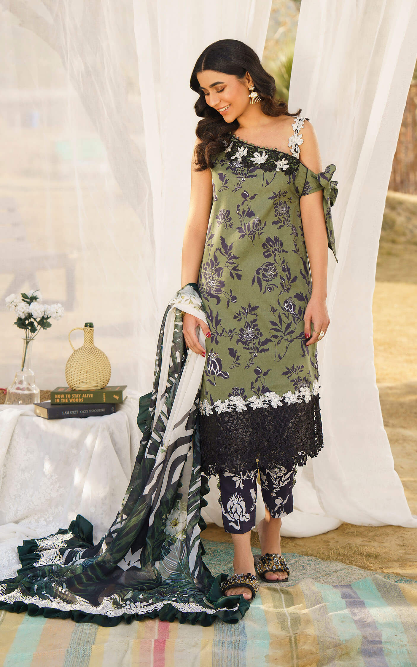 Asifa and Nabeel | Meraki Summer 24 | DARCY-U141M011 - House Of Hania