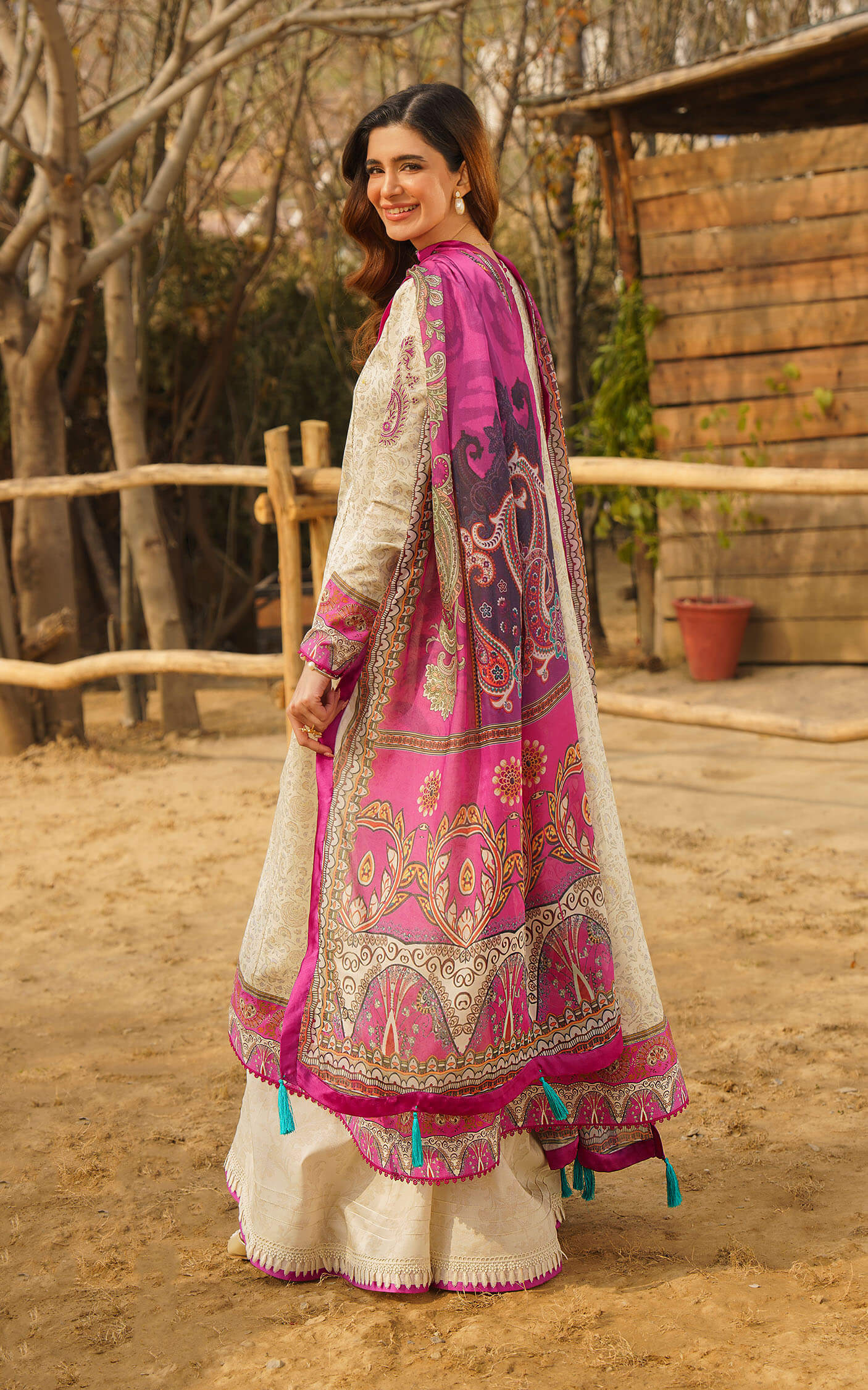Asifa and Nabeel | Meraki Summer 24 | IRSA-U141M016 - House Of Hania