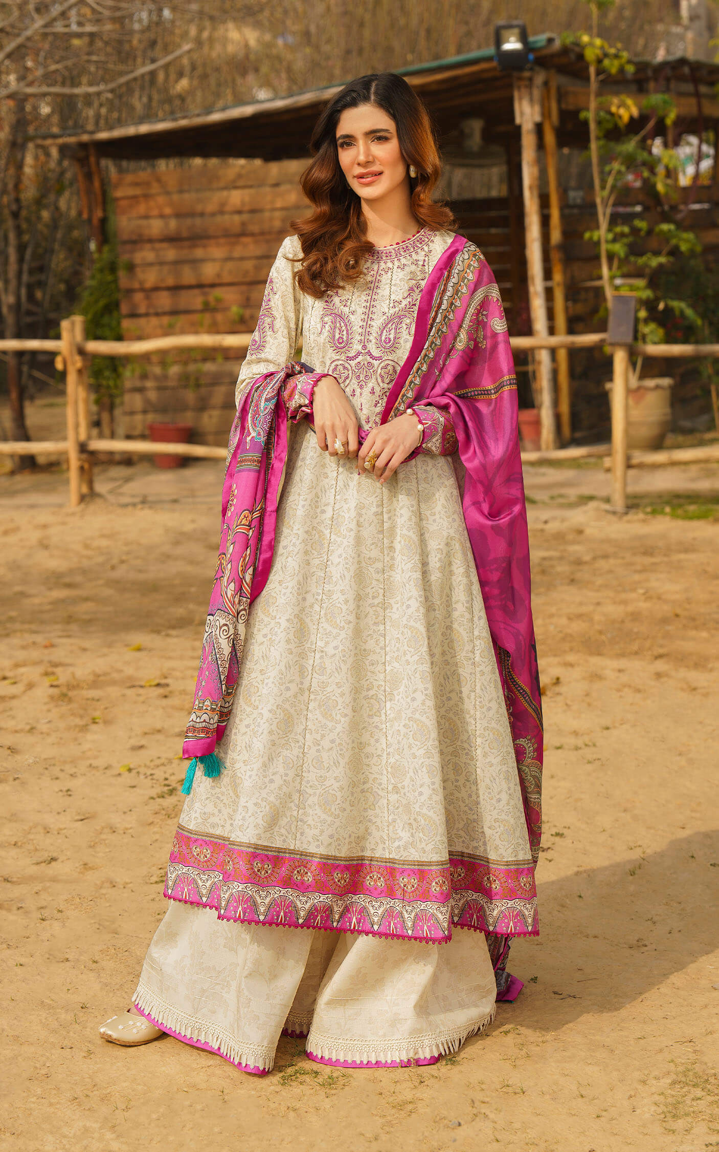 Asifa and Nabeel | Meraki Summer 24 | IRSA-U141M016 - House Of Hania