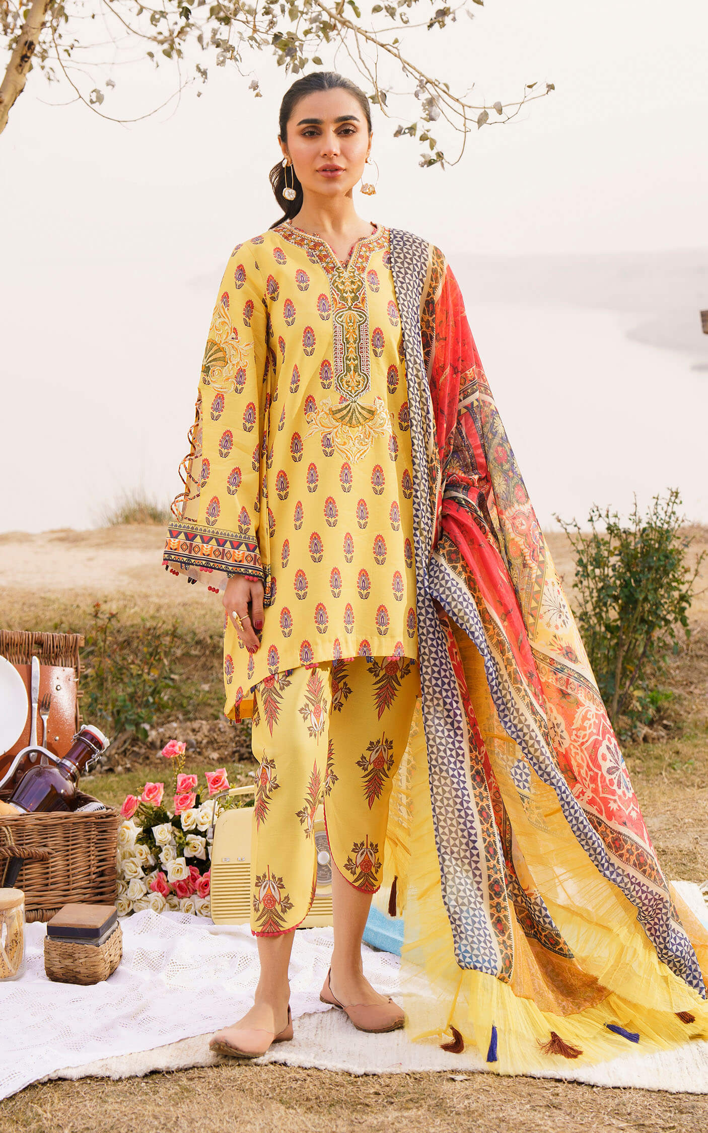 Asifa and Nabeel | Meraki Summer 24 | SONNET-U141M004 - House Of Hania