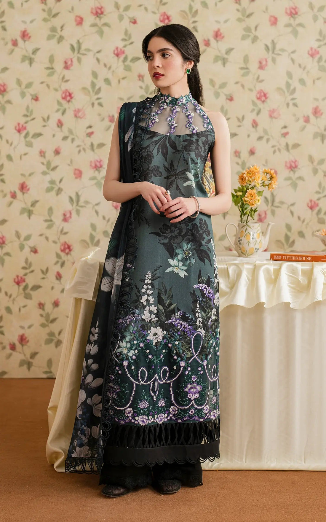 Asifa and Nabeel | Meraki Vintage 25 | Chandi Raatain (MVL25-12) - House Of Hania