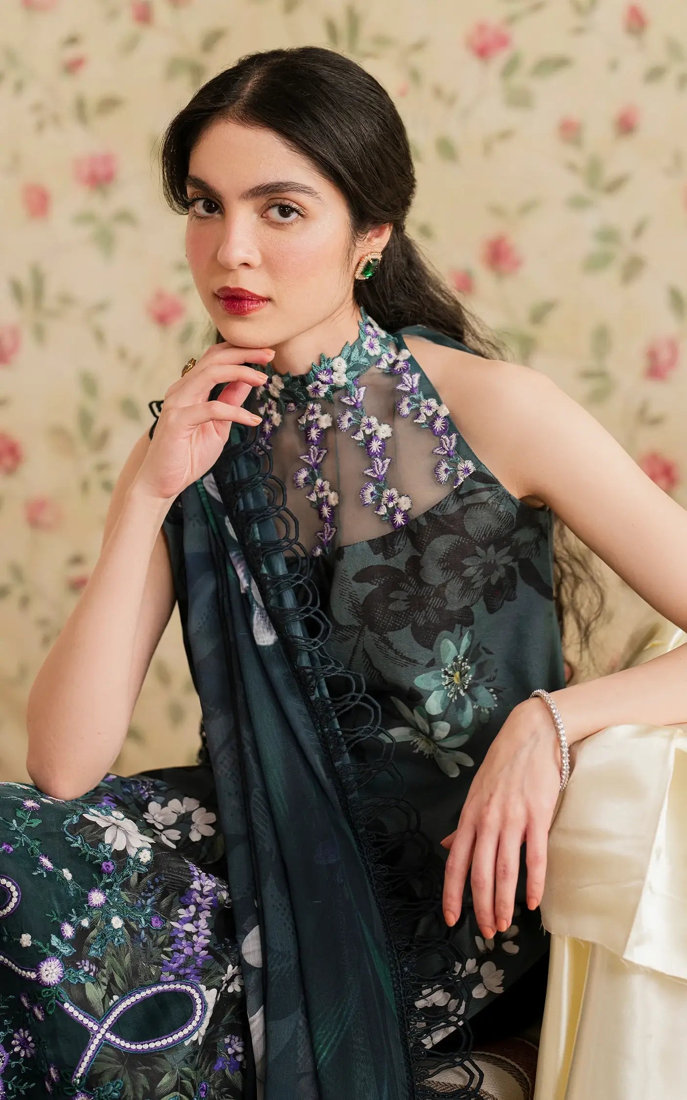 Asifa and Nabeel | Meraki Vintage 25 | Chandi Raatain (MVL25-12) - House Of Hania