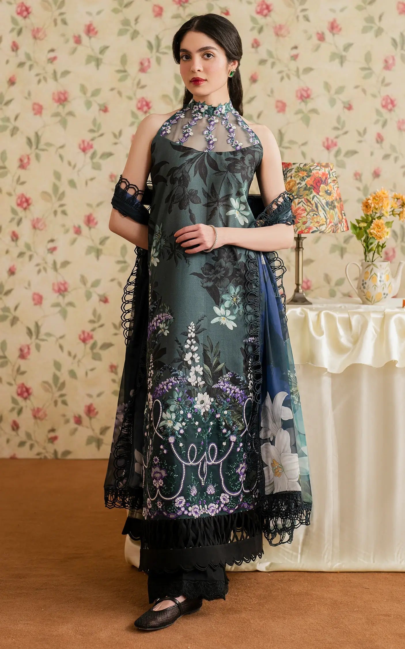 Asifa and Nabeel | Meraki Vintage 25 | Chandi Raatain (MVL25-12) - House Of Hania