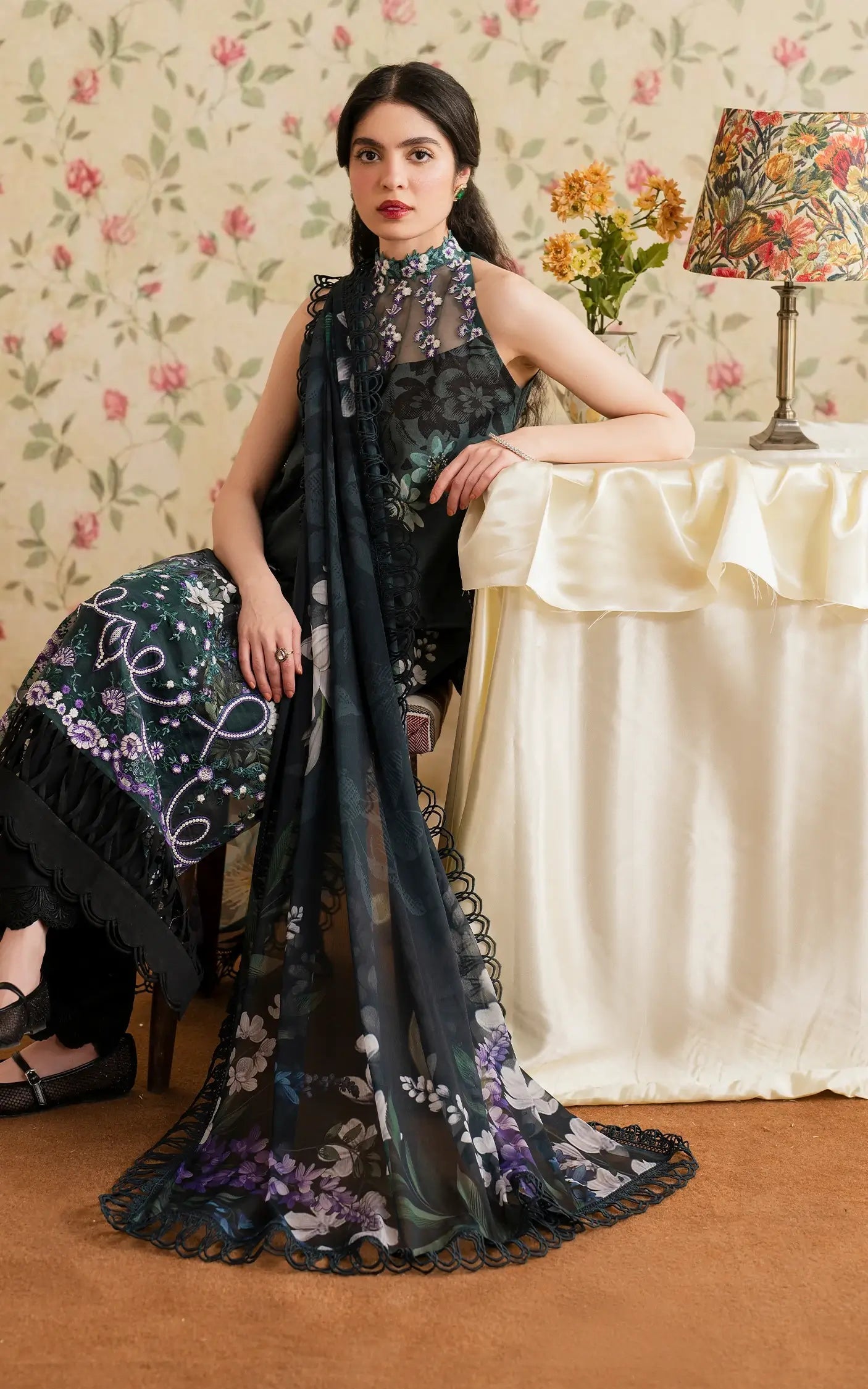 Asifa and Nabeel | Meraki Vintage 25 | Chandi Raatain (MVL25-12) - House Of Hania