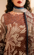 Asifa and Nabeel | Meraki Vintage 25 | Darcheeni (MVL25-07) - House Of Hania