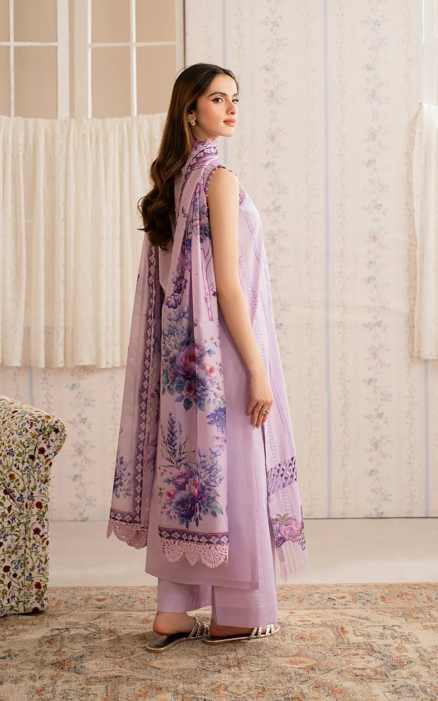 Asifa and Nabeel | Meraki Vintage 25 | Faakhta (MVL25-17) - House Of Hania