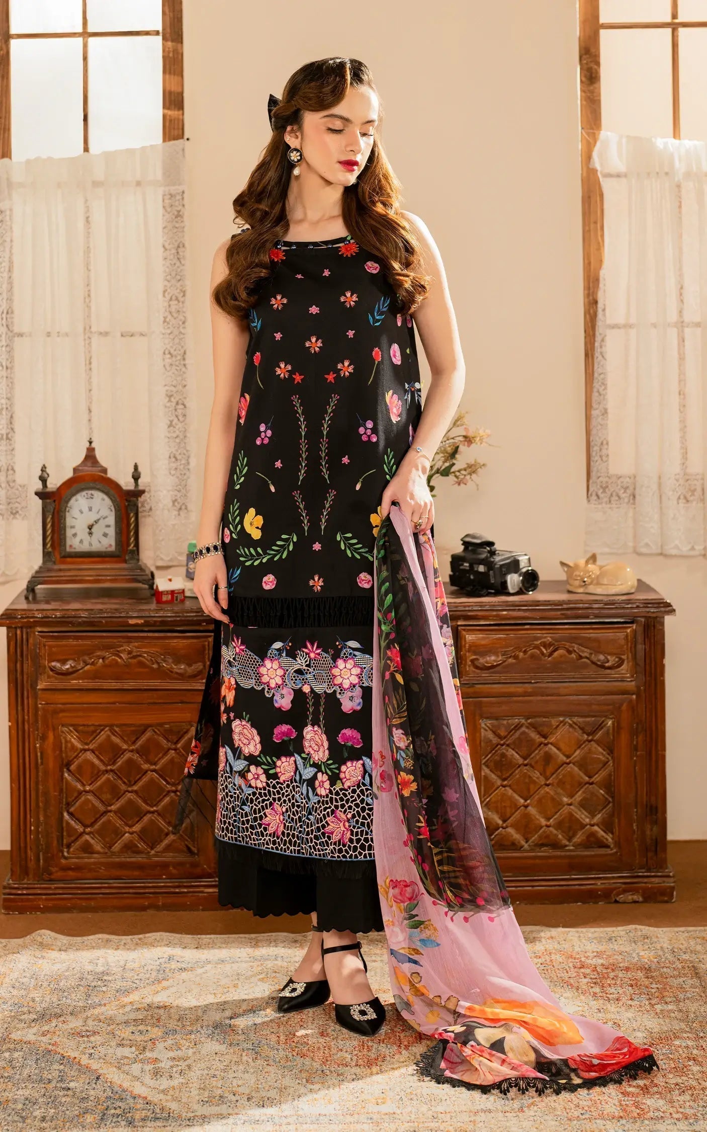 Asifa and Nabeel | Meraki Vintage 25 | Morbagh (MVL25-08) - House Of Hania