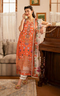 Asifa and Nabeel | Meraki Vintage 25 | Naranji (MVL25-01) - House Of Hania