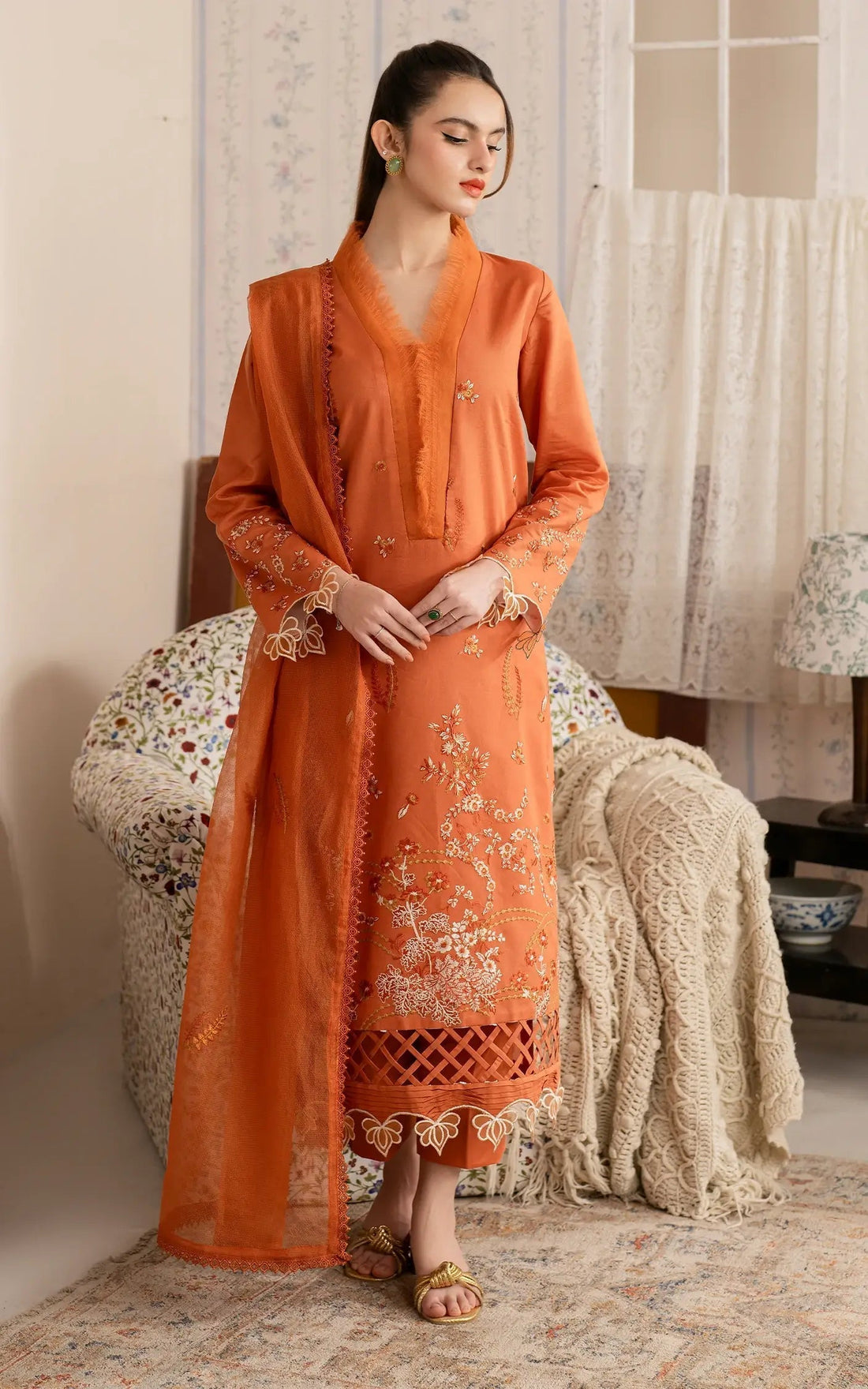 Asifa and Nabeel | Meraki Vintage 25 | Nargis (MVL25-19) - House Of Hania